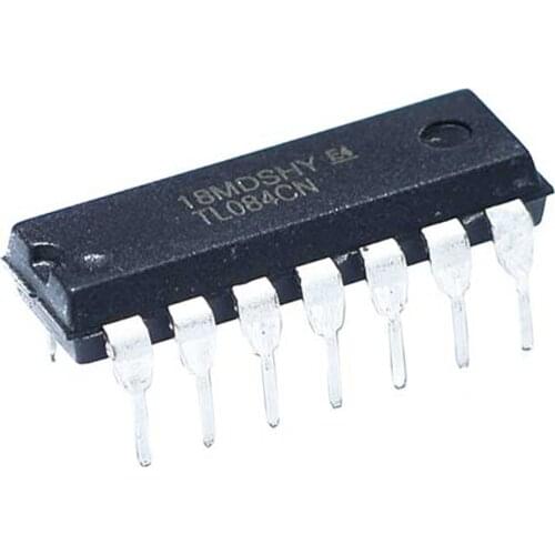 5pcs TL084CN TL084 JFET-Input Operational Amplifiers DIP-14pin