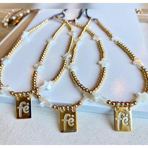 Wholesale cross-shaped shell necklace, new style necklace, wholesale FE Choker Necklace for women