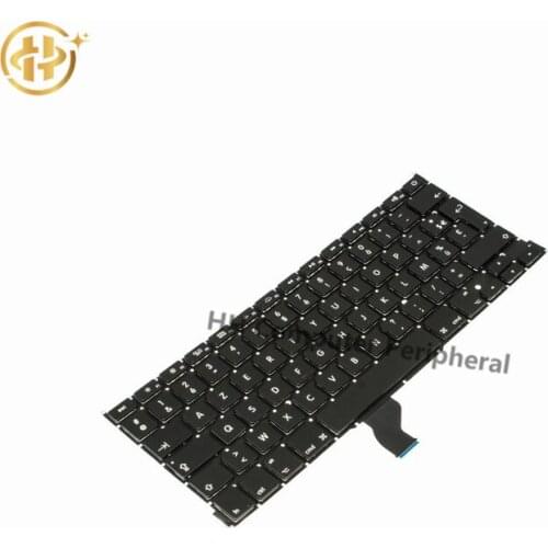 Original New A1502 French France FR Keyboard For Apple Macbook Pro 13'' Retina A1502 Keyboard French layout 2013 2014 2015 Year