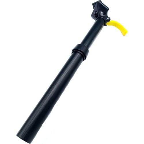 MTB Lift Hydraulic Suspension Bicycle Seatpost Aluminum Alloy 30.9 x 375Mm Shock Absorber Seatpost Manual Control Mountain Bike