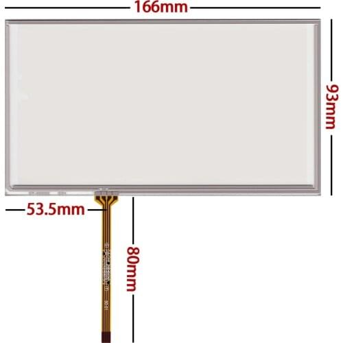 6.9 inch 166*93 touch screen industrial touch screen industrial touch screen display screen display