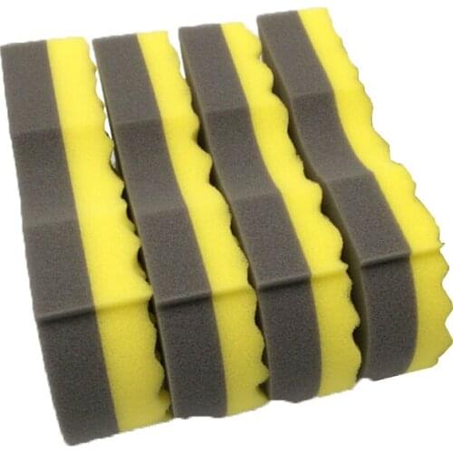 Car Detailing Sponges Cloths Wheel Cleaning Brush 4 Pieces Car Wash Sponges Block for Windows Cleaning MARFLO Paint Care
