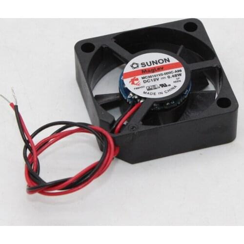 SUNON MC30101V2-000C-A99 Server Cooling Fan DC 12V 0.48W 30x30x10mm 2-wire