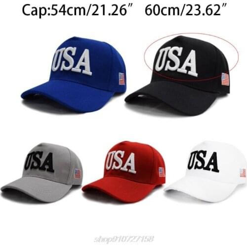 Unisex Adult Outdoor President 2020 Campaign Baseball USA 45 American Flag 3D Embroidered Adjustable Snapback JE17 21 Dropship