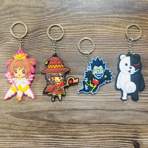 Cardcaptor Sakura Death Anime Key Chain PVC Figure Keyring Keychain Keyholder Birthday Gifts Unisex NEW