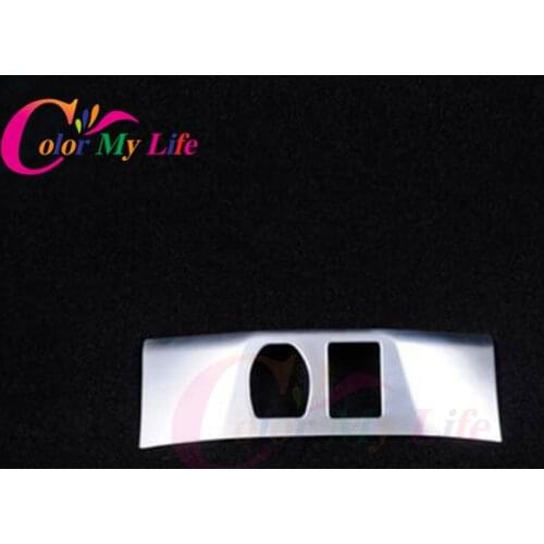 Color My Life ABS Chrome Cigarette Lighter Decorative Stickers Car Protection Trim Sticker For Nissan Qashqai J11 2014 2015 2016