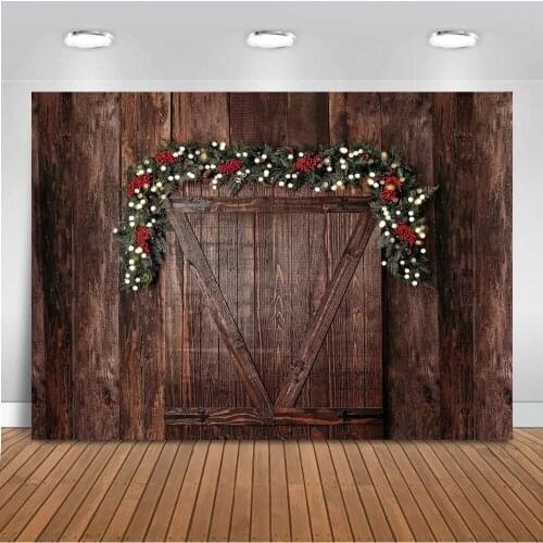Photography Backdrop Wooden Wall Background for Photo Booth Studio Christams Photocall Warehouse Retro Vintage Back Drop Prop