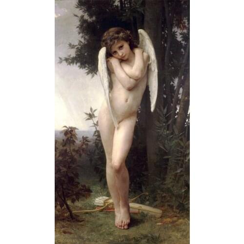 Handmade Oil painting reproduction Cupidon aka Cupid by William Bouguereau