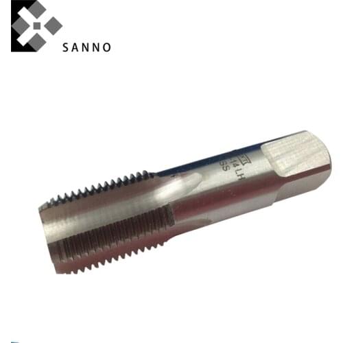 Left tooth pipe threading taps G1/16 - G1 inch imperial machine pipe tapping hand tools G1/16, G1/8, G3/8, G1/2