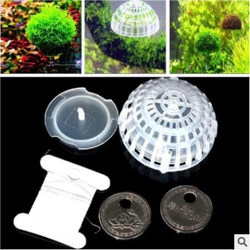 1PC Filter Decor for Live Plant Unlimited Combination Water Ball DIY Aquarium Fish Tank Landscape Moss Ball Floating Balls