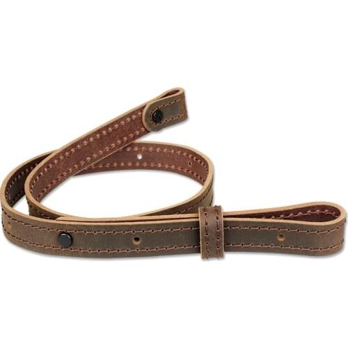 1 pcs Outdoor shotgun sling sling cowhide belt American single point gun rope