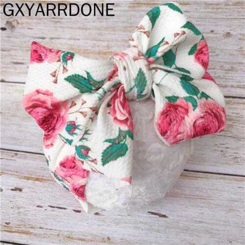 50pcs/lot Bow Headband Baby Girl Headbands for Girls Baby Haarbandjes Headwrap Turban Baby Headband Hairband Hair Accessories