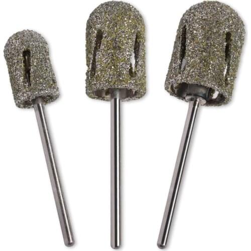 80/120# Nail Drill Bit Diamond Pedicure Polish Cap Foot Callus Cuticle Cutter Rotary Burr Bits For Manicure Accessories Milling