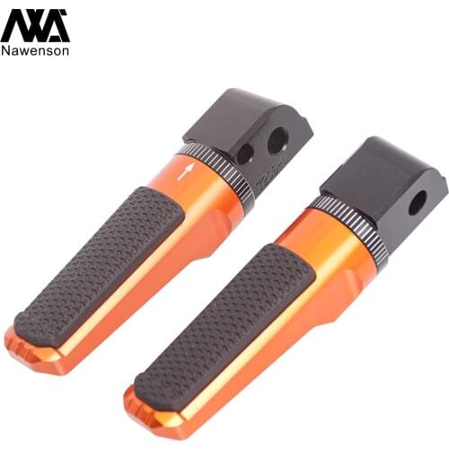 Nawenson CNC Aluminum Motorcycle Rear Footpegs for KTM 1190 Adventure/R 2013-2016 for 1290 Super Adventure T 2017-2020