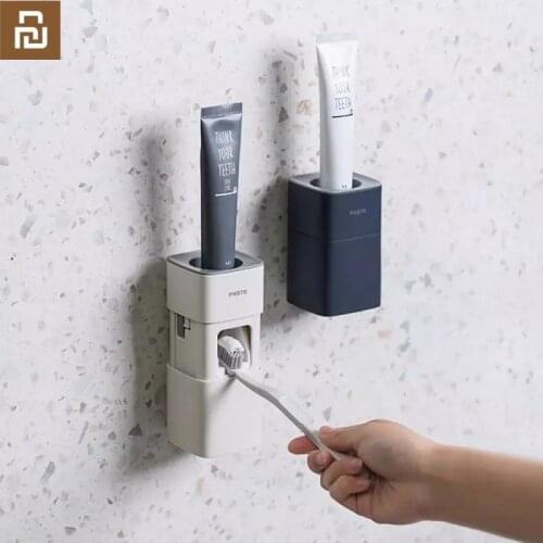 Youpin Automatic lazy toothpaste squeezer Wall-mounted non-punch toothpaste squeezer automatic Toothpaste Dispenser Device