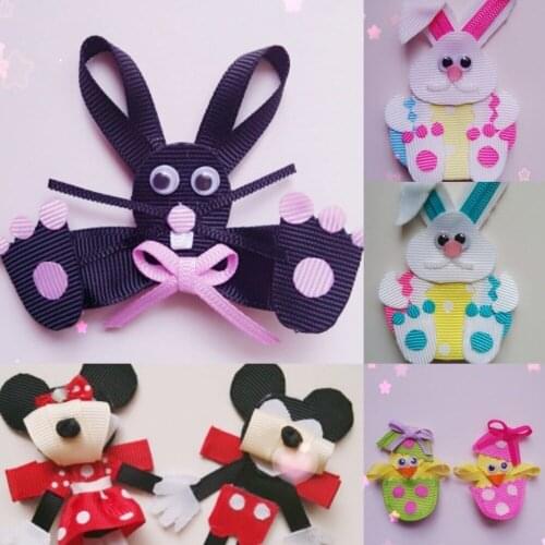 Free Shipping ( 20 pcs/lot) High Quality Grosgrain Ribbon Boutique Hair Bows With Clip Hairpins For Kids Girl Hair Accessories
