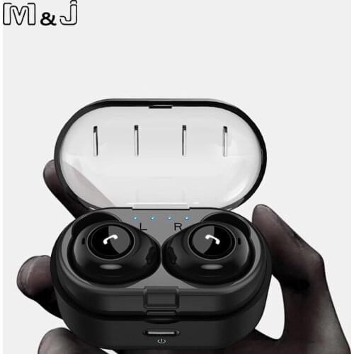 Wireless Bluetooth 5.0 Earphone With Charging Box Mini Sports In-Ear Sports Headest Magnetic Charging Earphone for Smart Phone