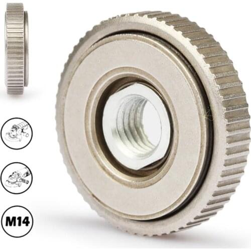 M14 Quick Change Angle Grinder Locking Nut Clamp And Device Plate Angle Grinder Accessories Angle Grinder Chuck tool Nut Hoder