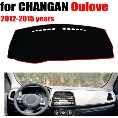 Car dashboard covers mat for CHANGAN Oulove 2012-2015 years Left hand drive dashmat pad dash cover auto dashboard accessories
