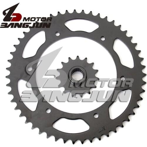 For YZ125 YZ250 YZ400 Wheel Gear Motorcycle Front & Rear Sprocket Geartransmission
