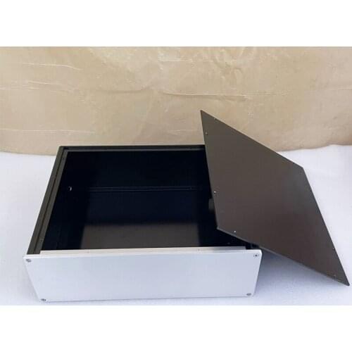 320*100*259MM HIFI all-aluminum power amplifier chassis, bile box, front-end chassis shell, Class A house shell box