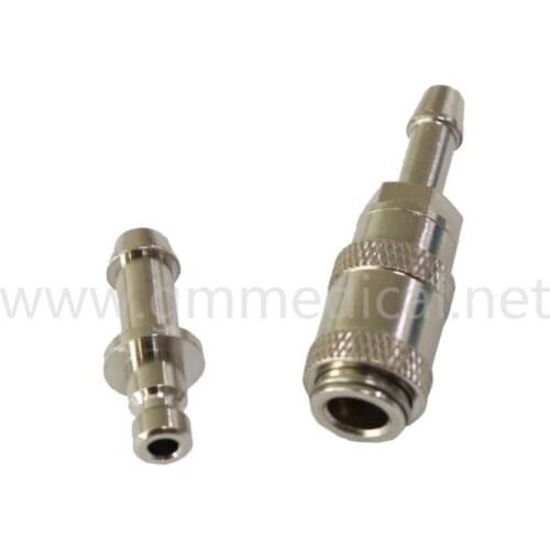 Nibp Cuff Air Hose Connector Blood Pressure Cuff Connector Male/Female Bayonet Connector 5 Set/Pack