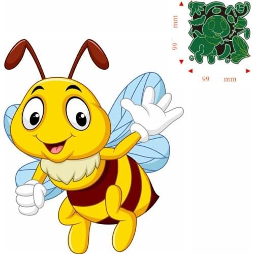 Metal Cutting Dies Animal bee DIY Scrapbooking Paper Cards Decorative Craft Embossing