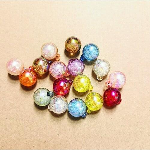 New Arrival! 16x21mm 200pcs Bubbly Aurora/AB effect Charm Beads for Necklace Earring DIY Parts,Jewelry Findings & Components