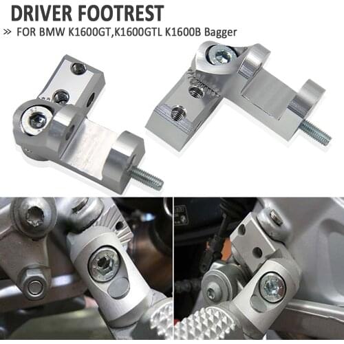 NEW Motorcycle Foot peg Passenger Footpeg Lowering Kit FOR BMW K1600GT K1600GTL K1600B Bagger K 1600 GT GTL K1600 B