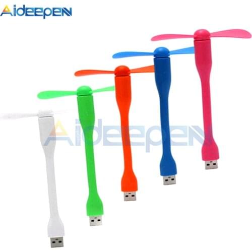 Portable Flexible Mini USB Cooling Fan Cooler For Android Phone Laptop Desktop Computer