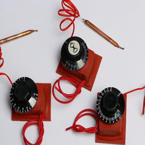 0-60 0-120 30-150 50-200 C Knob Temperature Controller For Slicone Rubber Heater Belt