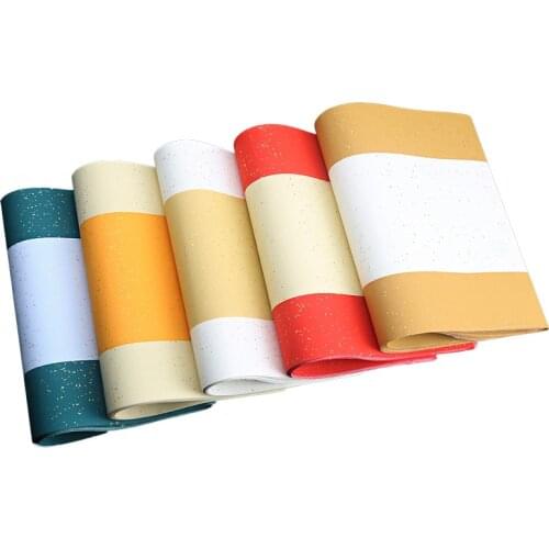 Painting Rice Paper Colorful Batik Xuan Papers Calligraphy Creation Chinese Painting Couplets Rice Papers 23*138cm 10 Sheets