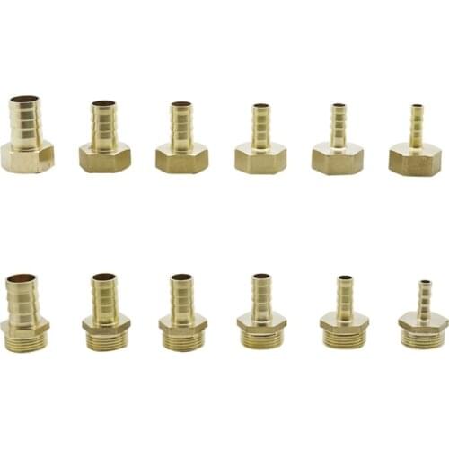 8-19mm to 3/4" Female/Male thread Water Hose Connector Aquarium Hose Joiner Gas Soft Tube Irrigation Accessory