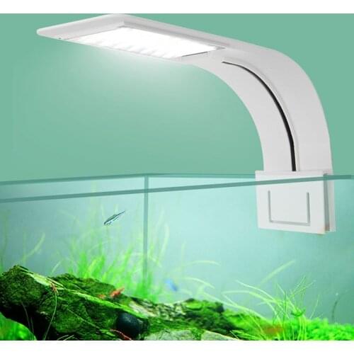 Ultra-thin LED Fish Tank Aquarium Clip Light Aquarium Lighting High Bright LED Fish Tank Light Aquarium LED Light
