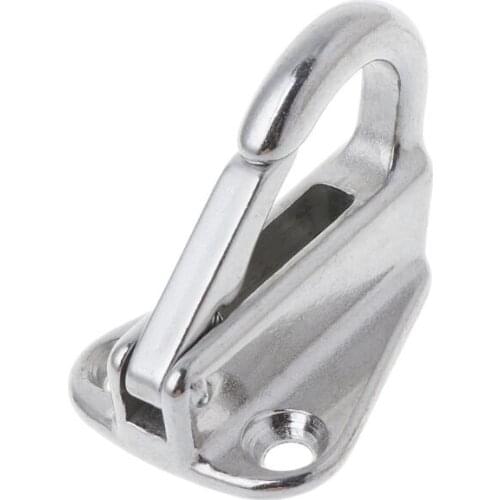 Stainless Steel Fending Hooks Spring Hook Snap Attach Rope Boat Sail Tug Ship Marine Hardware Boats Accessories 094C