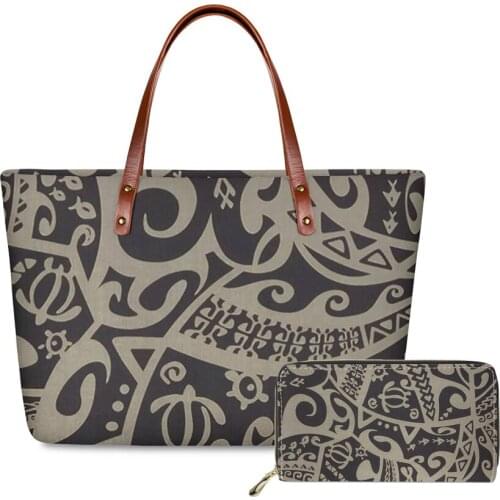 Polynesian style Womens Bags Wallets and Handbags Top-handle Bags Large Capacity Party Bags Ladies Luxury Personality custom