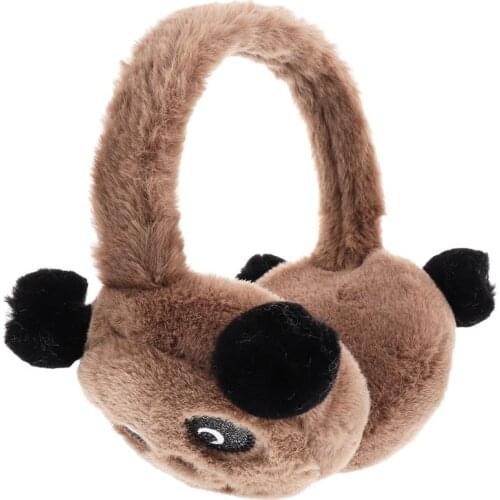 1Pc Kids Earmuffs Cartoon Panda Ear Muffs Plush Winter Earmuffs Ear Protector