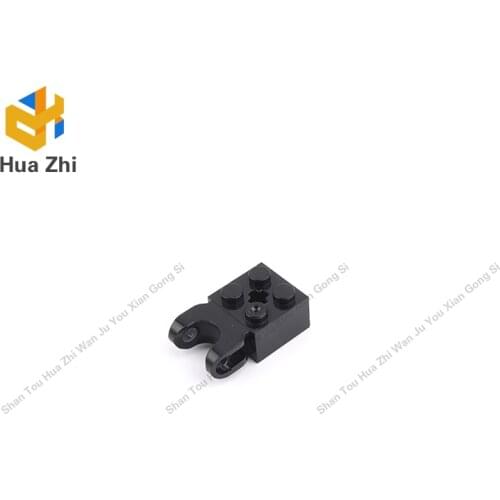 "Building Blocks Parts 92013 10PCS Technic Brick Special 2 x 2 with Ball Receptacle Wide and Axle Hole LEGOING MOCS Education