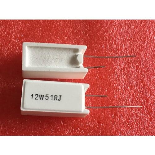 100% New original 12W51RJ 12W51R 12W 51ohm 5% Cement resistor