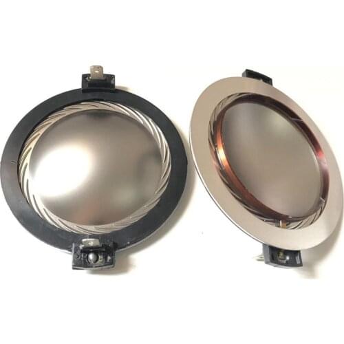 2PCS Aftermarket Diaphragm For RCF ND 650 8ohm 63.7mm nd650 Titanium Dome CCAR Flat Wire
