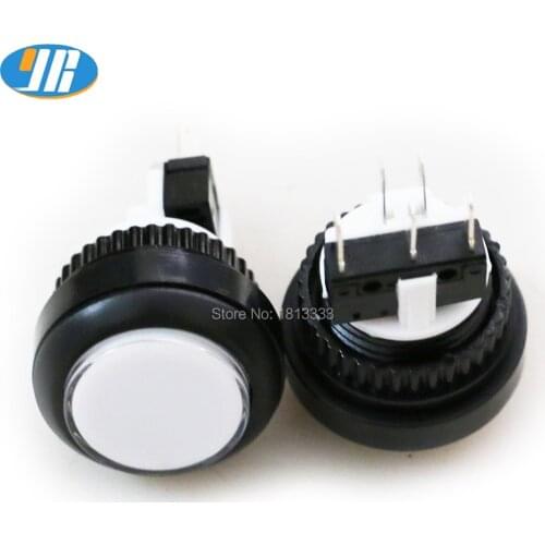 32mm Round LED 12V Illuminated Push Button With Microswitch 5pin Arcade push button