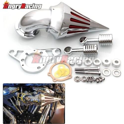 Motorcycle Accessories Air Cleaner Intake Filter For Harley Dyna Street Fat Bob Touring Road King Glide 01-09 Softail Fat Boy