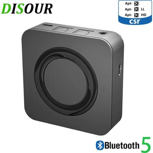 Aptx HD Low Latency Bluetooth Transmitter Receiver CSR8670 5.0 RCA 3.5 mm AUX Spdif Optical Jack Wirlesss Audio Adapter For TV