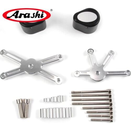 ARASHI Motorcycle Engine Protector Protective Cover For SUZUKI GSXR600 GSXR GSX-R 600 06-07 Engine Slider Crash Stator Guard Pad