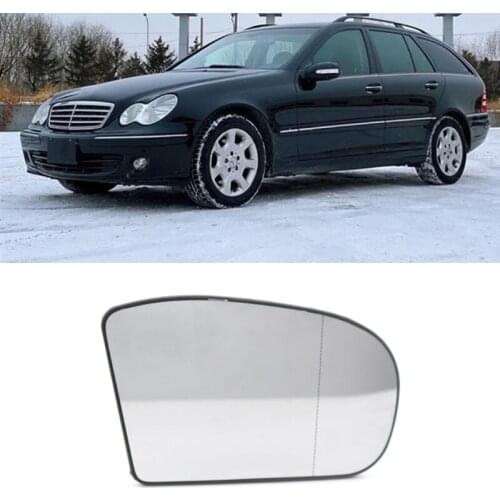 Car Heated Back Mirror Lens Clear Glass Automotive Interior Accessories Fit for mercedes benz W203/W211