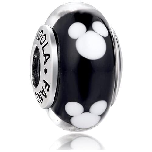 BEADS for Jewelry Making BraceletS Mouse Murano Glass cHarMs 100% 925 OrigiNal Sterling Silver Jewerly Free Shipping