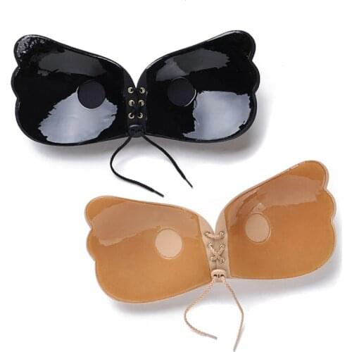 Women Sexy Push up Bra Silicone Self Adhesive Bralette Invisible Strapless Bra Silicone Intimates Bras soutien gorge Frauen BHs