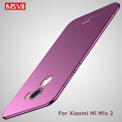 For Xiaomi Mi Mix 2 S Case Cover Msvii Silm Matte Cases For Xiaomi Mi Mix 2S Case Xiomi Mix2 S PC Cover For Xiaomi Mi Mix2S Case