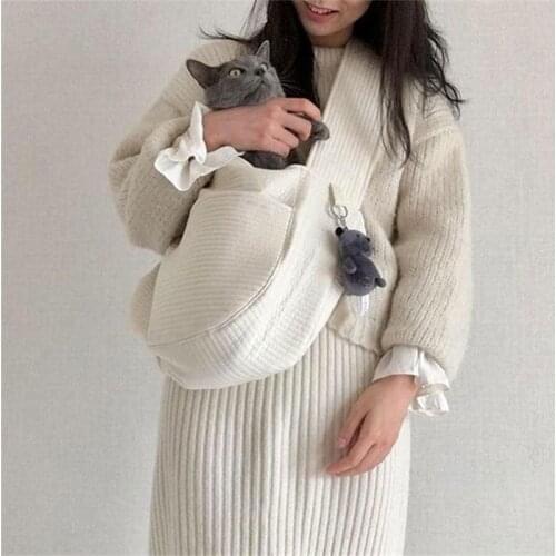 Hylhexyr Womens Shoulder Bag Lovely Pet Bags Hand Made Canvas Messenger Bag Large Capacity