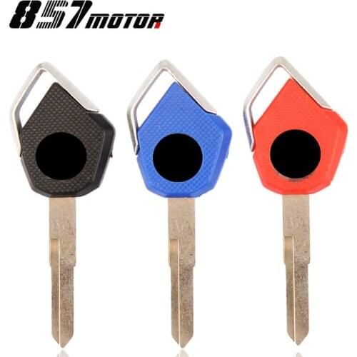 Motorcycle Uncut Blade Blank Key For Kawasaki Ninja Z1000 H2 H2R ZX6R ZX10R ZZR400 Z750 Z800 Z1000 VERSYS ER6N ER6F ER6R